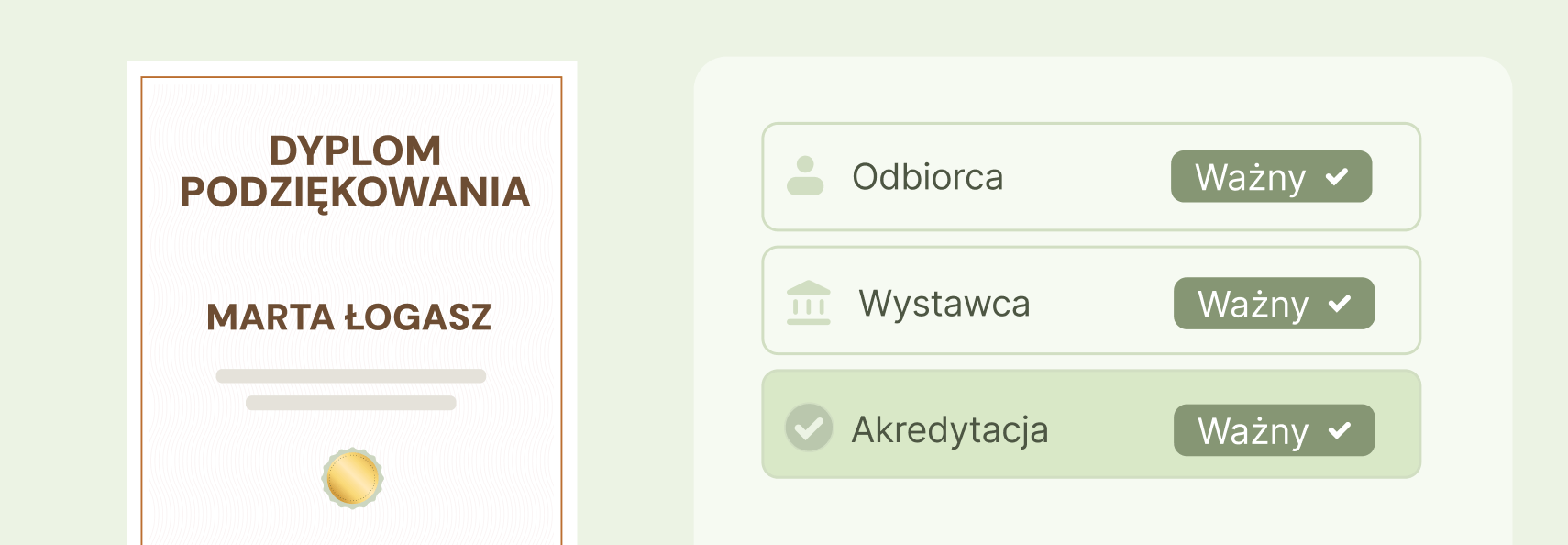 Weryfikowalne certyfikaty Weryfikowalne certyfikaty