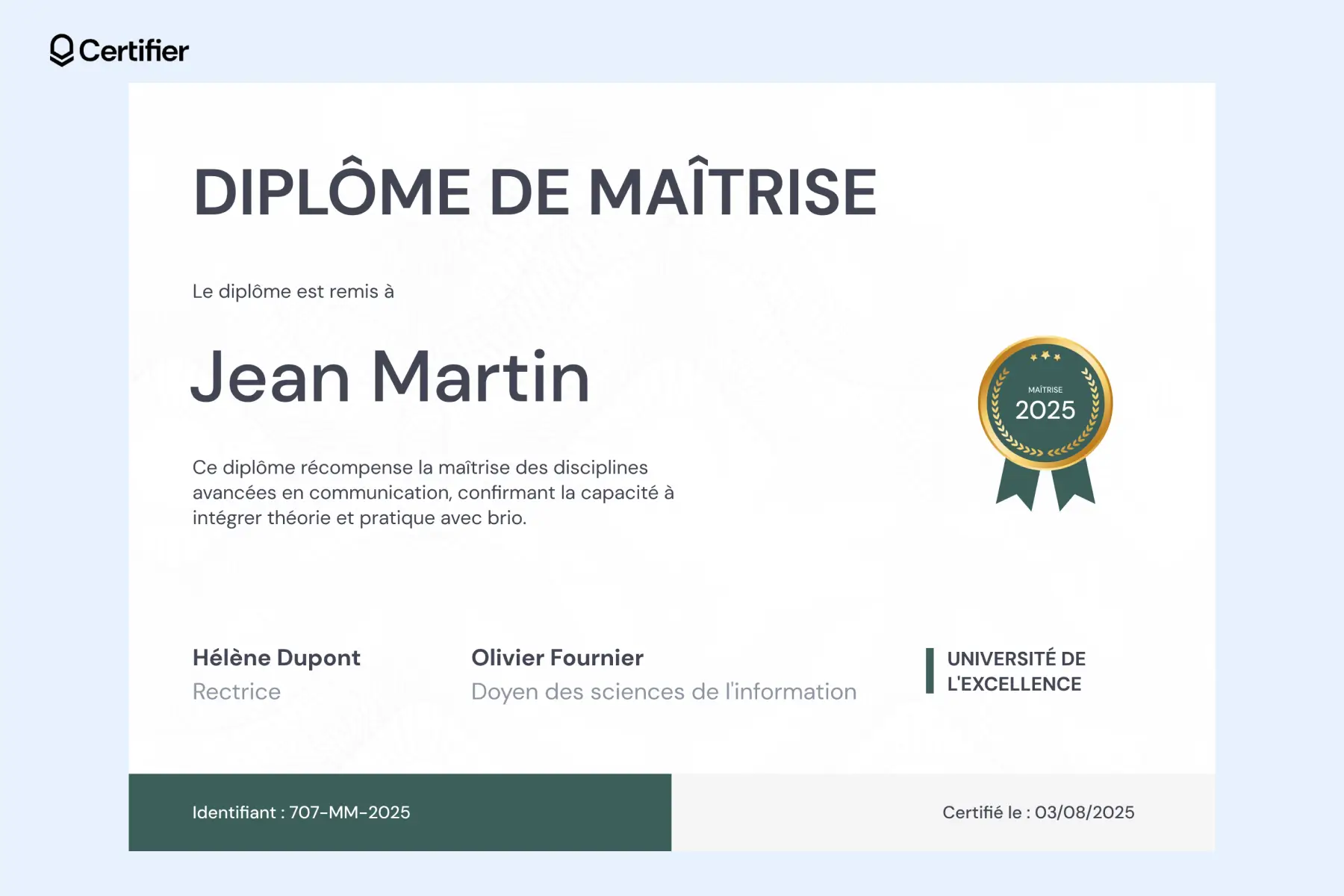 Modèle de diplôme moderne avec des couleurs douces et un badge doré pour l'excellence académique, parfait pour un diplome vierge. Modèle de diplôme moderne avec des couleurs douces et un badge doré pour l'excellence académique, parfait pour un diplome vierge.