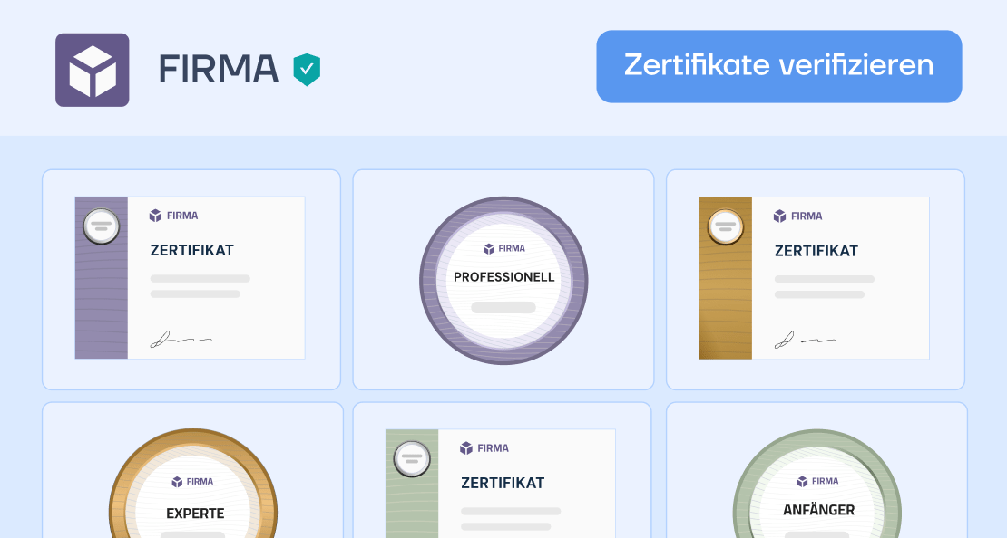 Zertifikatsplattform Zertifikatsplattform