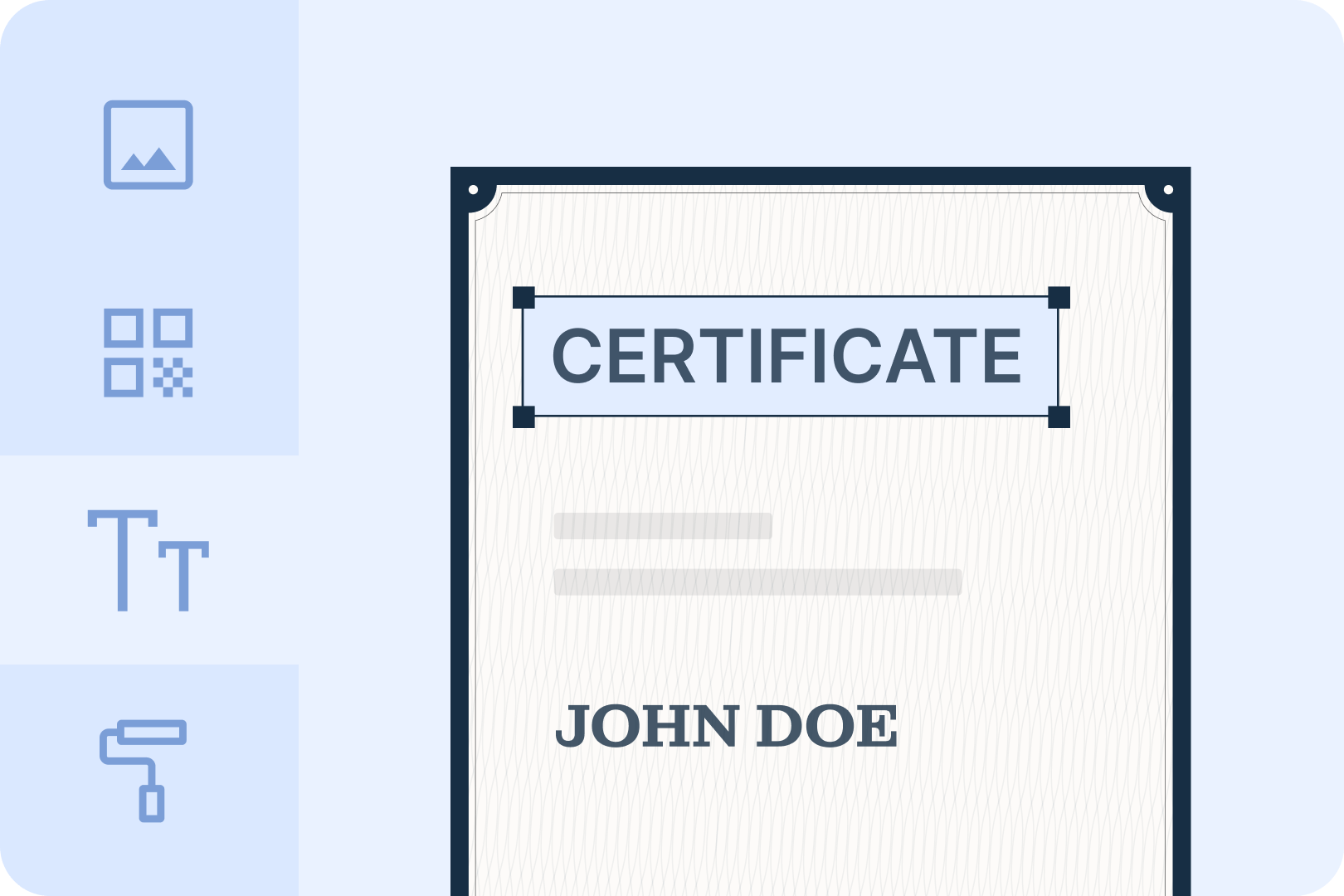 Create professional designs in minutes