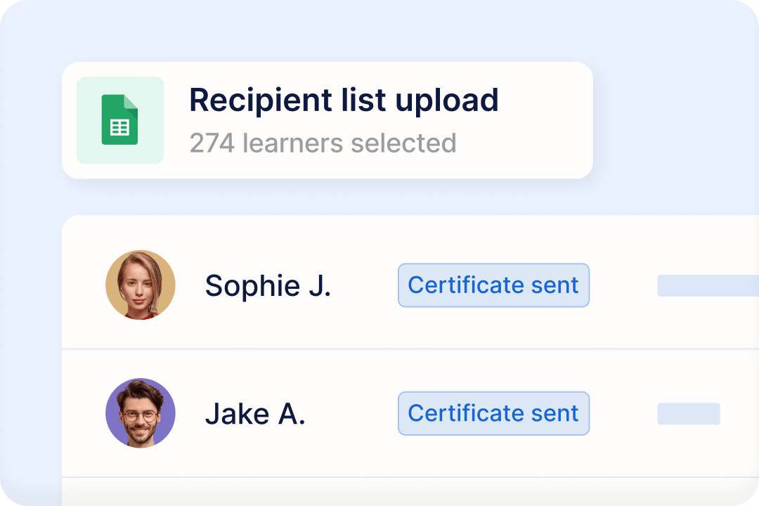 Issue personalized credentials at scale