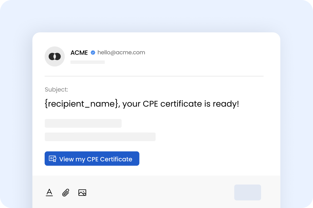 Improve CE certificate deliverability in corporate email systems