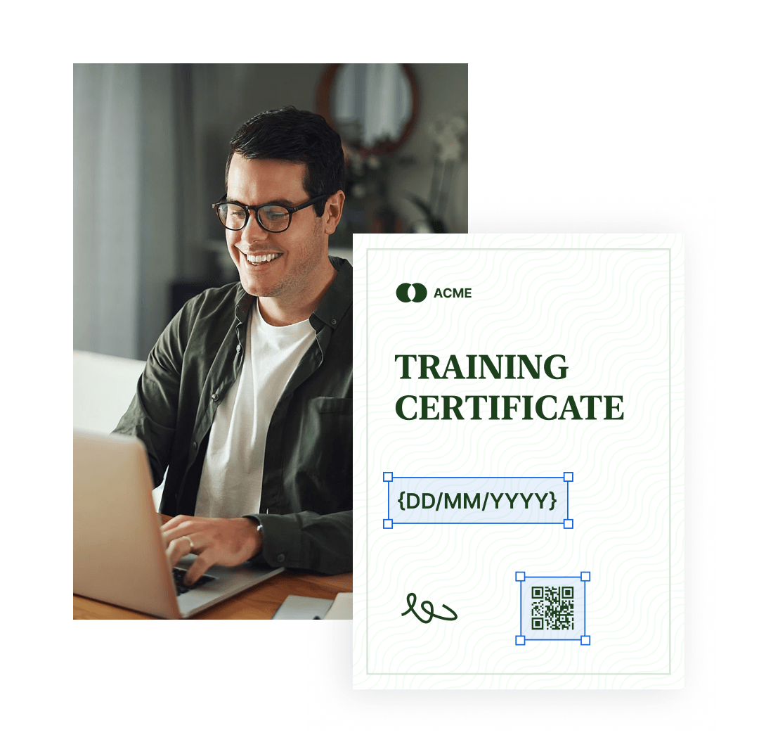 Power your training program with scalable credentialing Power your training program with scalable credentialing