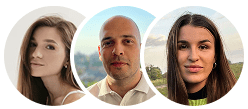 Book demo team avatars
