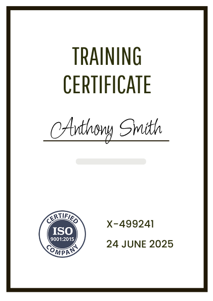 Certificate 4