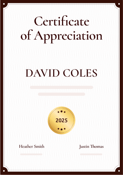 Certificate 10