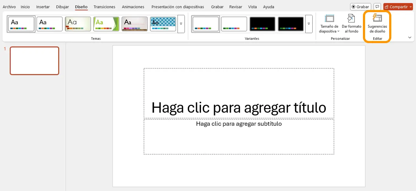 Primer paso de como hacer un diploma en PowerPoint: crea la presentación inicial. Primer paso de como hacer un diploma en PowerPoint: crea la presentación inicial.