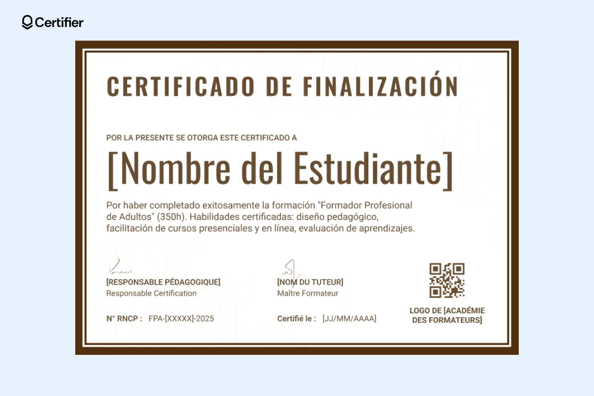 Certificat d’achèvement coloré et moderne pour les formations innovantes. Certificat d’achèvement coloré et moderne pour les formations innovantes.