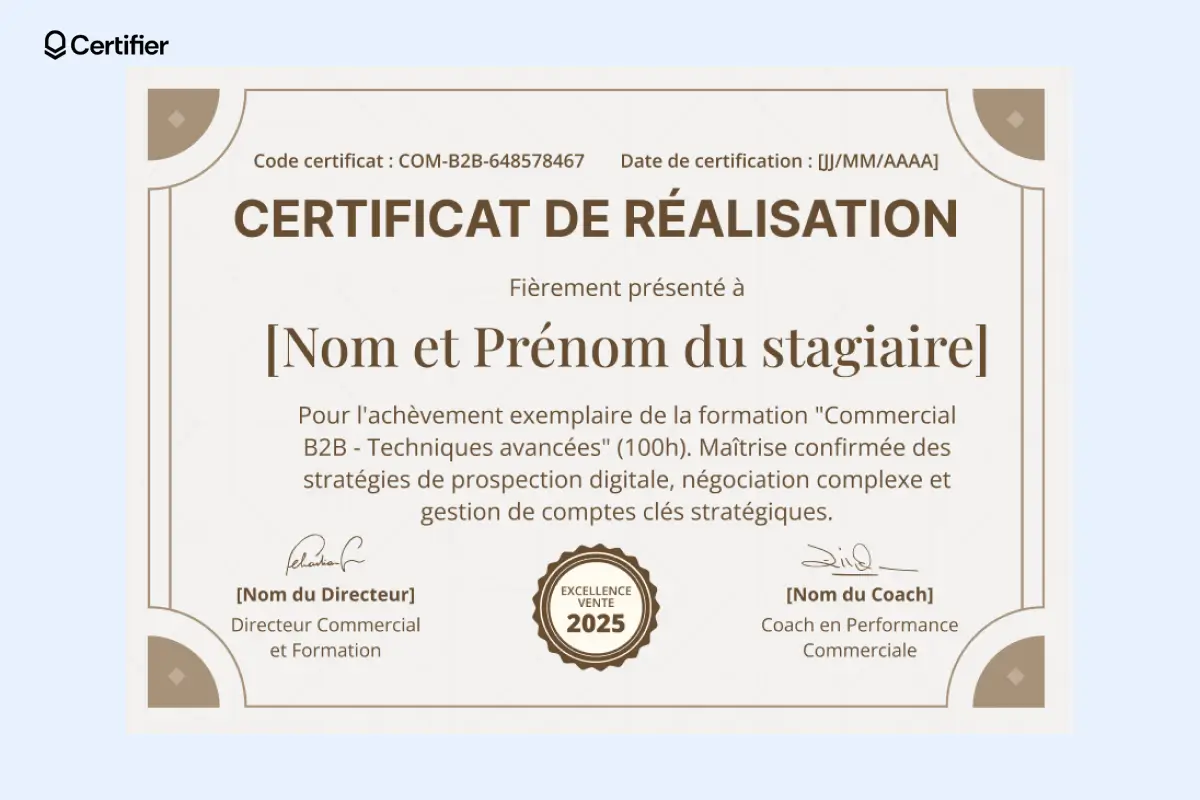 Certificat d’achèvement professionnel au format Word, adapté à l’éducation et au travail. Certificat d’achèvement professionnel au format Word, adapté à l’éducation et au travail.