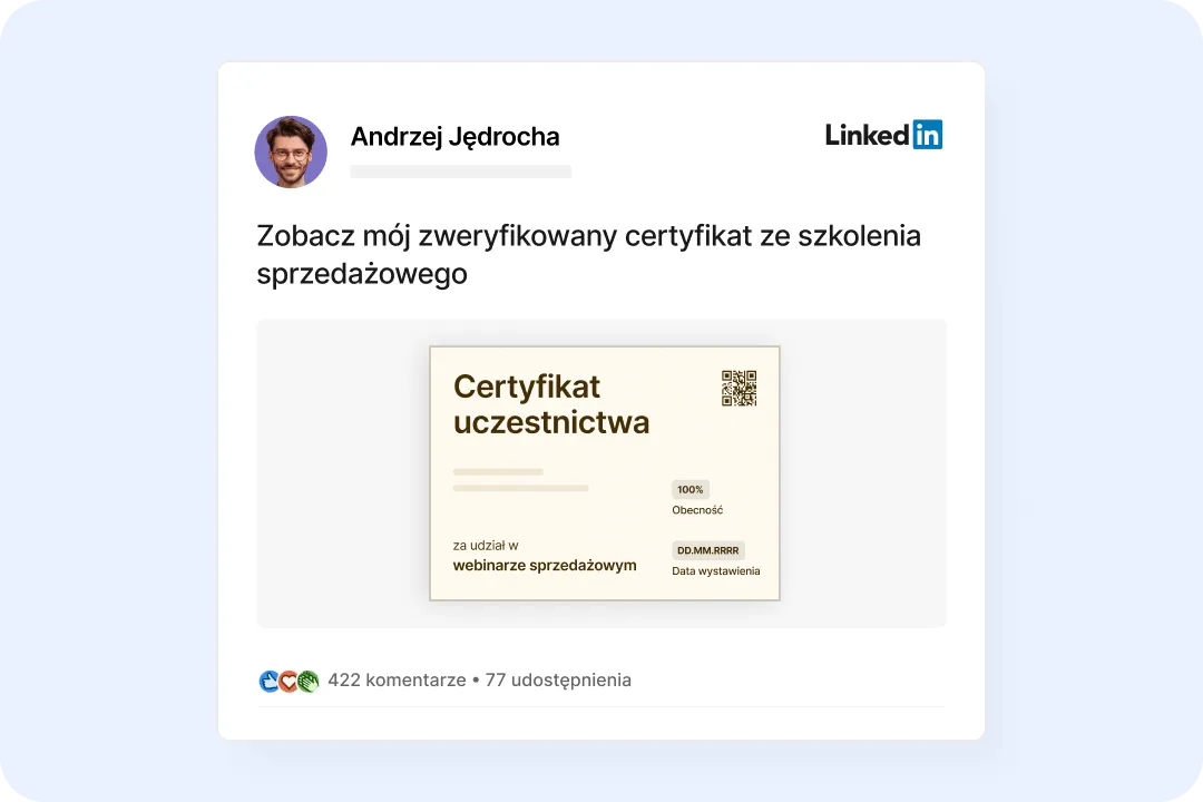 Buduj widoczność na LinkedIn dzięki certyfikatom