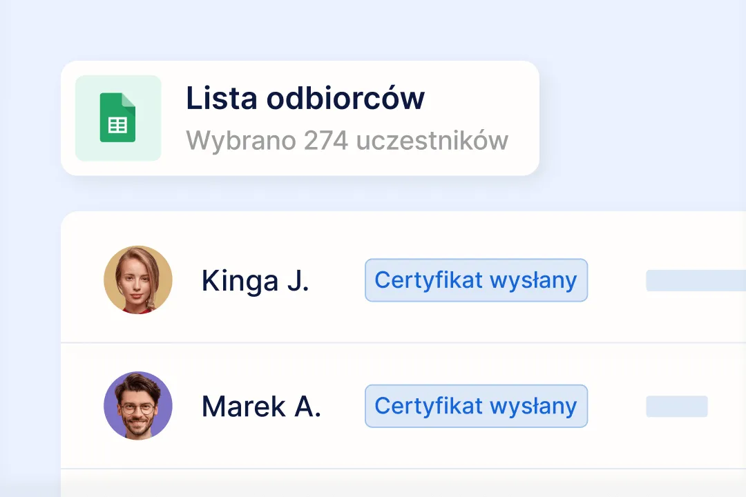 Masowe wydawanie spersonalizowanych certyfikatów