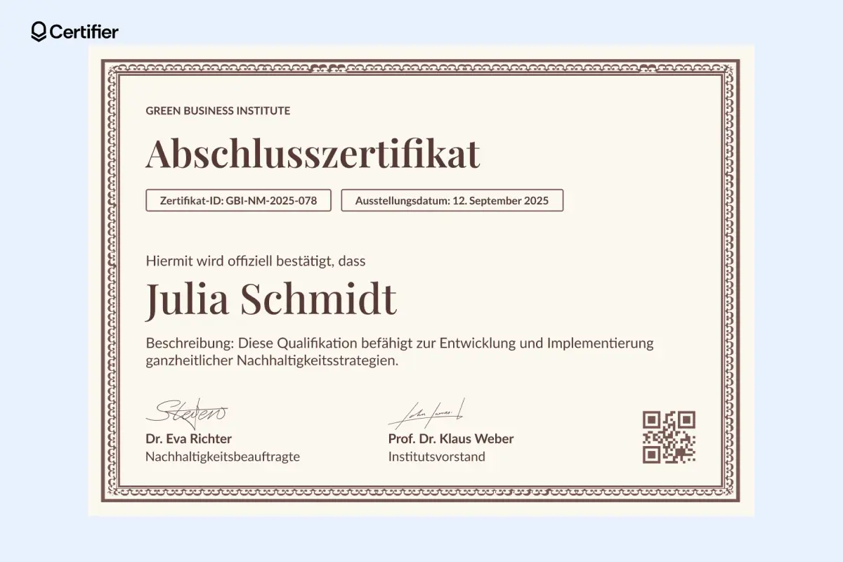 Beige Abschlusszertifikat Vorlage mit runder 2025-Medaille, Siegeln und Signaturlinien. Beige Abschlusszertifikat Vorlage mit runder 2025-Medaille, Siegeln und Signaturlinien.