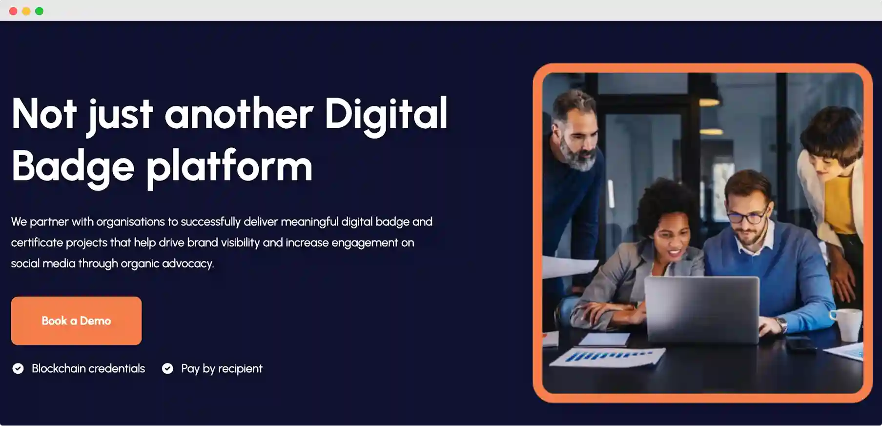 CertifyOne homepage showing its digital credentialing platform. CertifyOne homepage showing its digital credentialing platform.