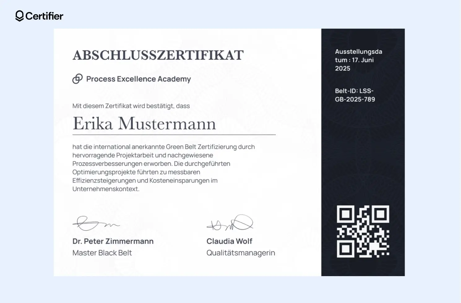 Professionelles Zertifikat in Word mit dynamischen Linien und grünen Akzenten. Professionelles Zertifikat in Word mit dynamischen Linien und grünen Akzenten.