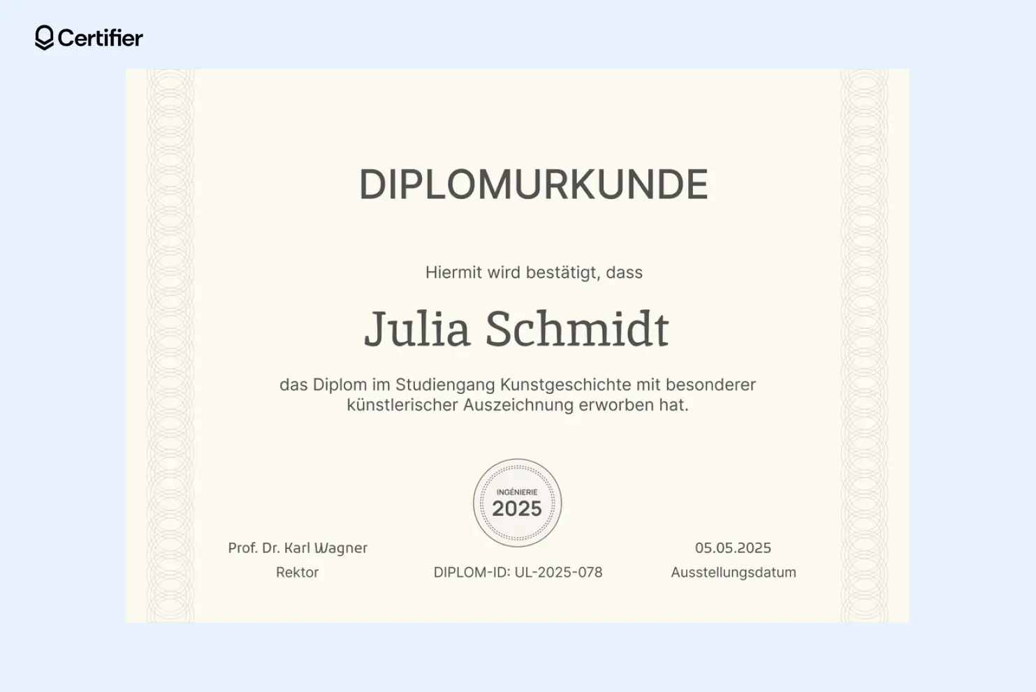 Elegantes Zertifikat in Word mit markanten Rändern und klassischem Design. Elegantes Zertifikat in Word mit markanten Rändern und klassischem Design.