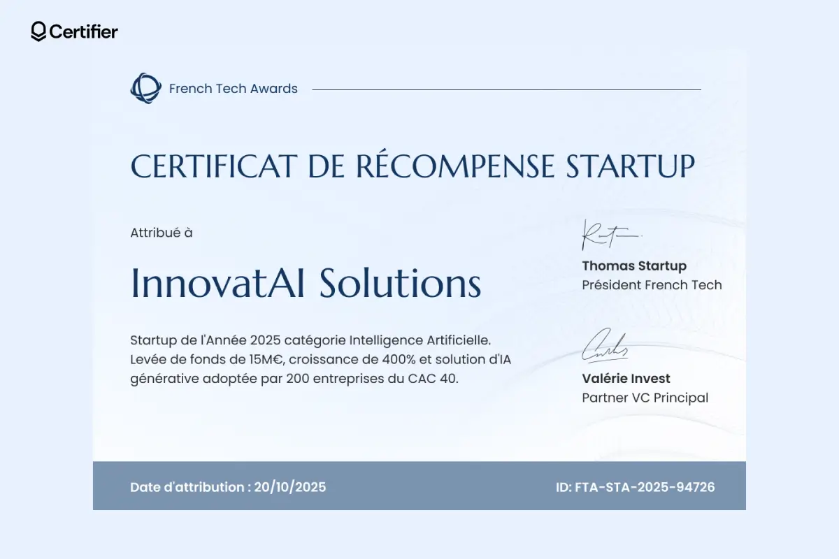 Certificat de récompense modèle académique avec design bleu clair et disposition minimaliste. Certificat de récompense modèle académique avec design bleu clair et disposition minimaliste.