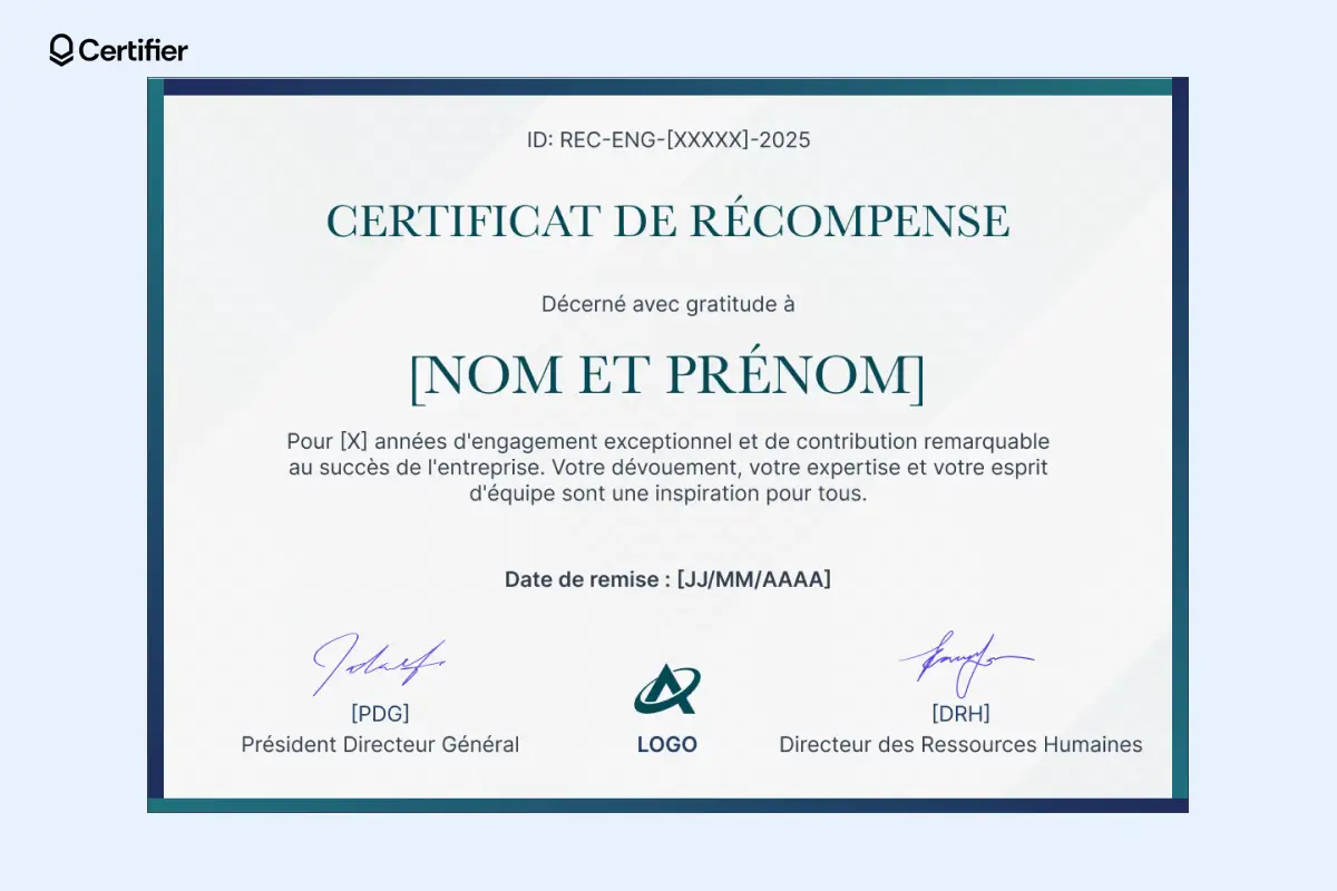 Certificat de récompense modèle sportif bleu et blanc, prêt à personnaliser pour des événements athlétiques. Certificat de récompense modèle sportif bleu et blanc, prêt à personnaliser pour des événements athlétiques.