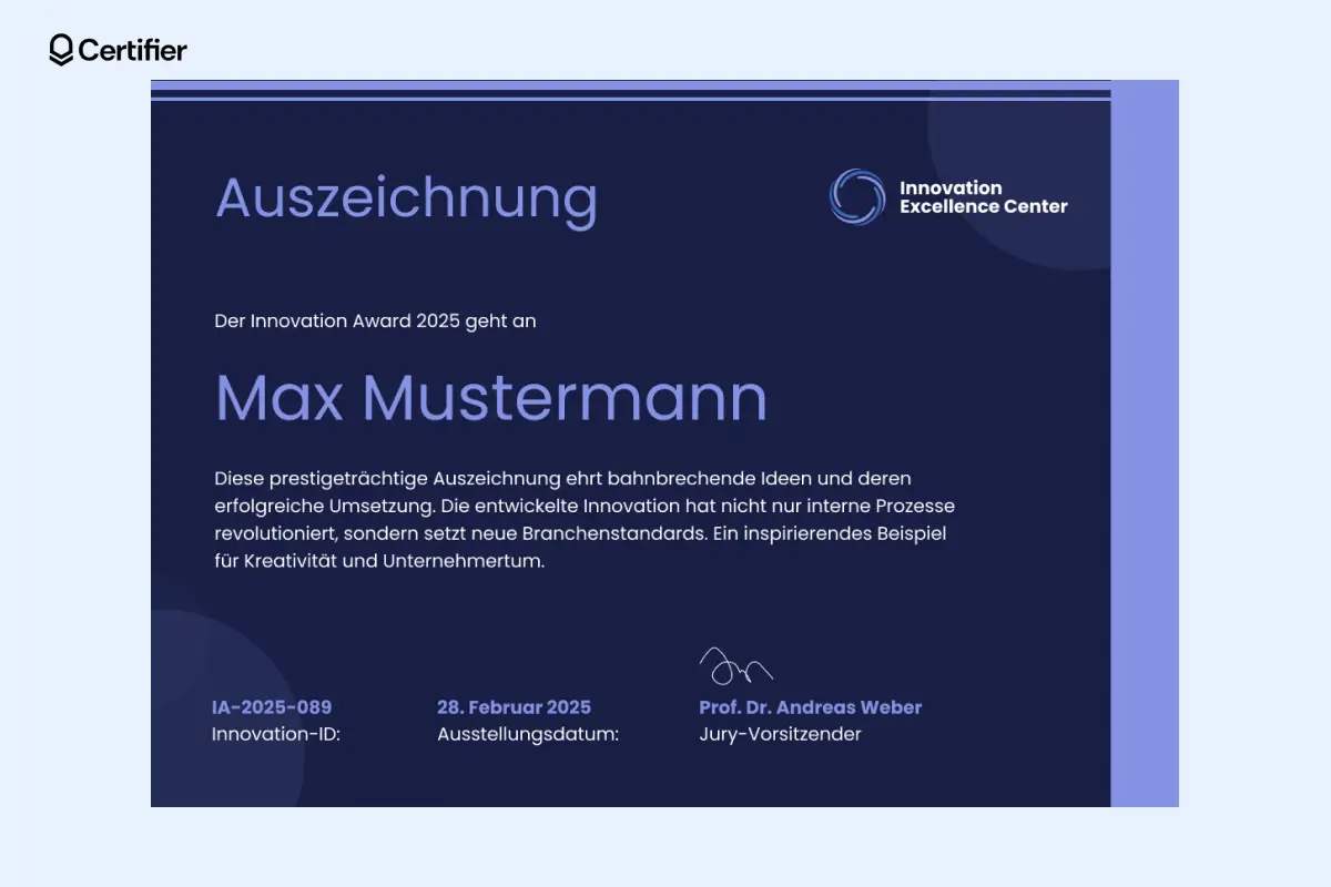 Auszeichnung Vorlage kostenlos zur Anerkennung langjähriger Mitarbeitender. Auszeichnung Vorlage kostenlos zur Anerkennung langjähriger Mitarbeitender.