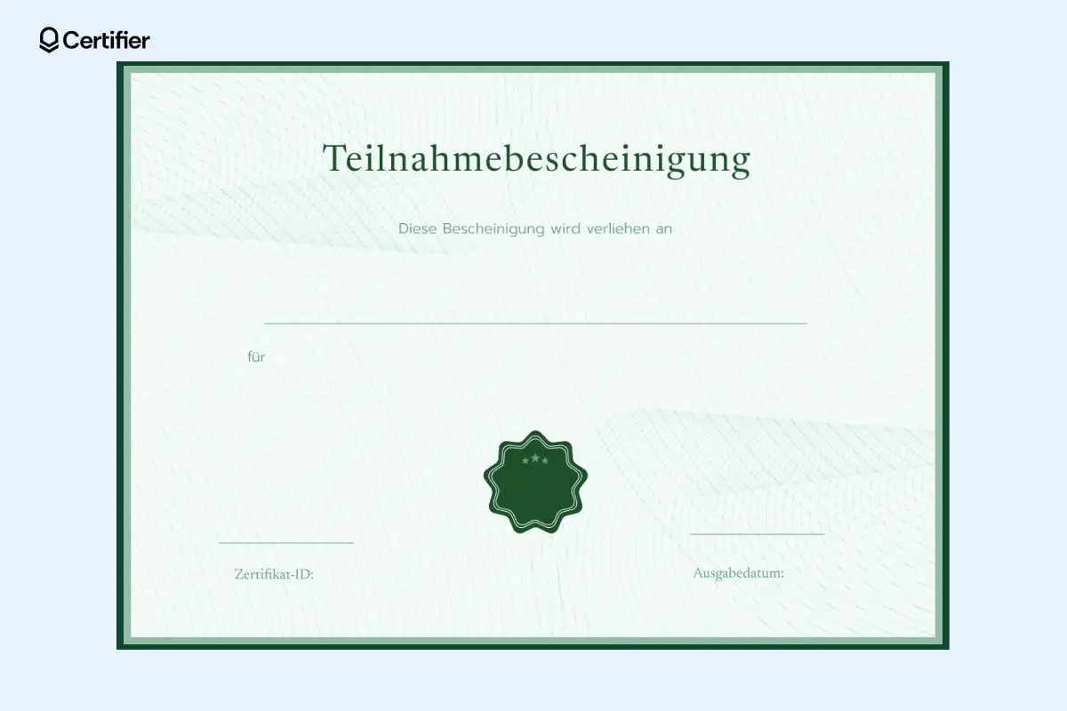 Editierbare Blanko-Zertifikat-Vorlage mit Rand für Dankeszertifikate. Editierbare Blanko-Zertifikat-Vorlage mit Rand für Dankeszertifikate.