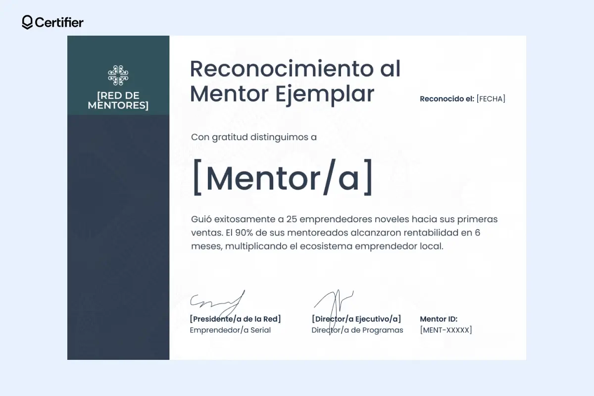 Plantilla de certificado de logro azul oscuro con diseño profesional y adaptable. Plantilla de certificado de logro azul oscuro con diseño profesional y adaptable.