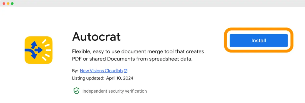 Autocrat for automating certificate sending via email and Google tools.