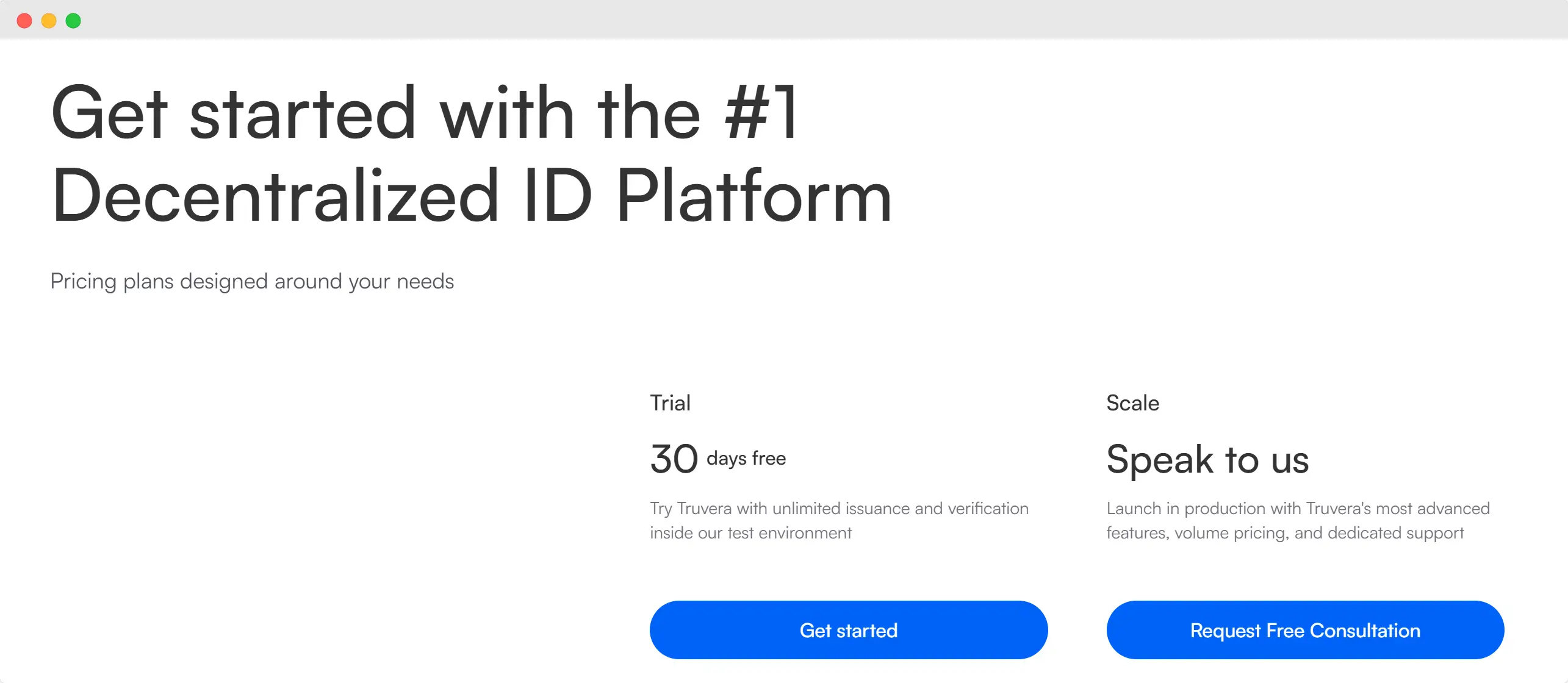 Dock Certs pricing model.