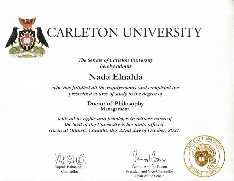 A sample credential showing academic credentials examples used in the hiring process to highlight long-term study and support career advancement. A sample credential showing academic credentials examples used in the hiring process to highlight long-term study and support career advancement.