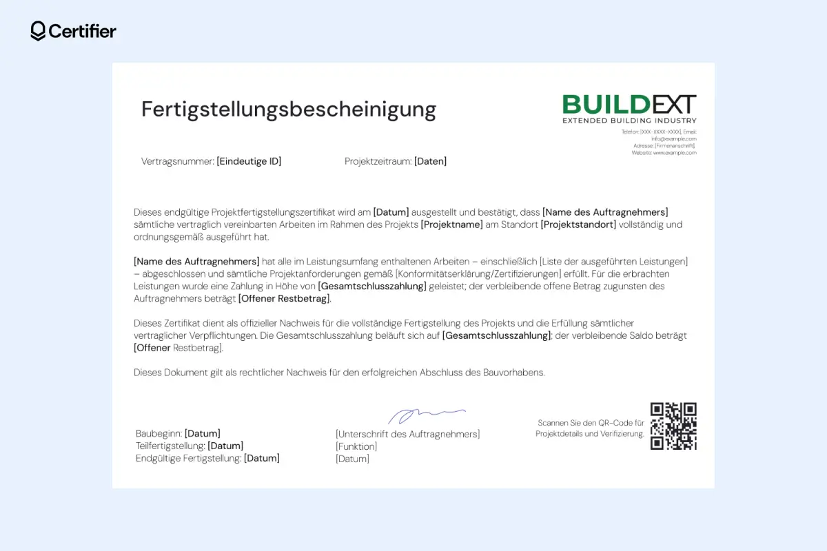 Vorlage für Wohnbauprojekte mit einfacher Schrift, großem Logo und benutzerfreundlichem Layout. Vorlage für Wohnbauprojekte mit einfacher Schrift, großem Logo und benutzerfreundlichem Layout.