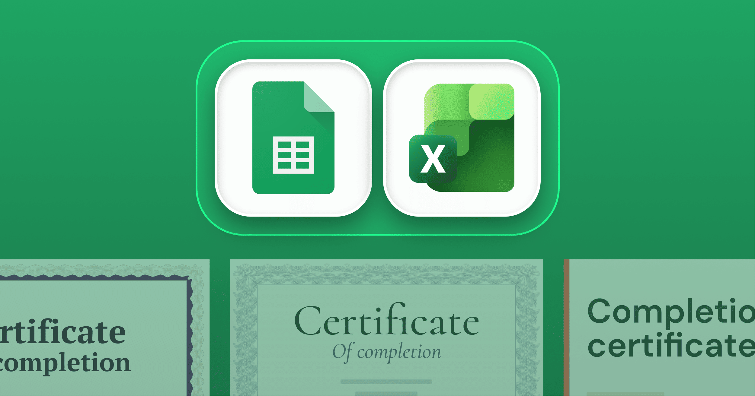 How To Create A Certificate Template In Excel