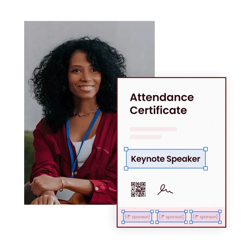 Turn certificates into event marketing tools Turn certificates into event marketing tools