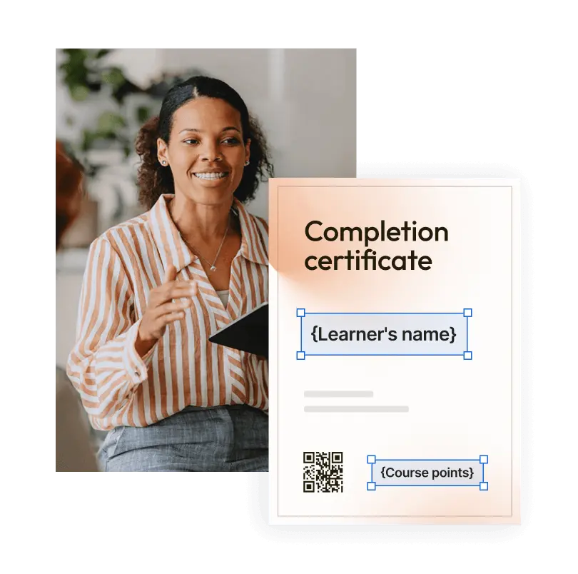 Promote online courses with digital certificates Promote online courses with digital certificates