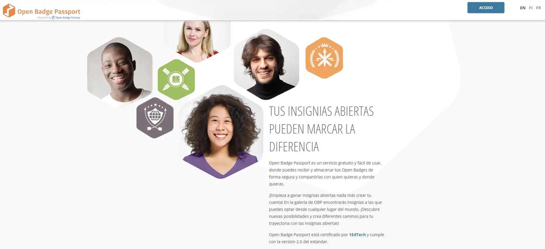 Open Badge Passport, plataforma gratuita para almacenar y compartir credenciales verificadas y facilitar la gestión de credenciales personal. Open Badge Passport, plataforma gratuita para almacenar y compartir credenciales verificadas y facilitar la gestión de credenciales personal.