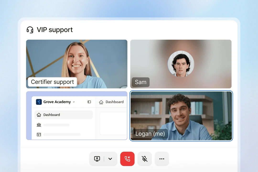 Launch and optimize credential programs with guided support