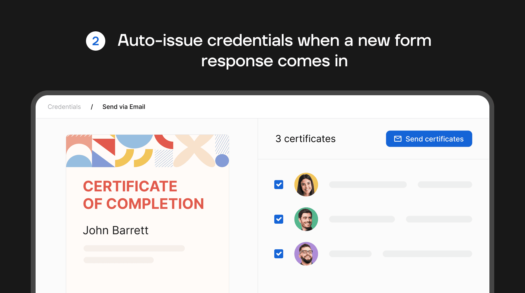 Typeform integration slide 2