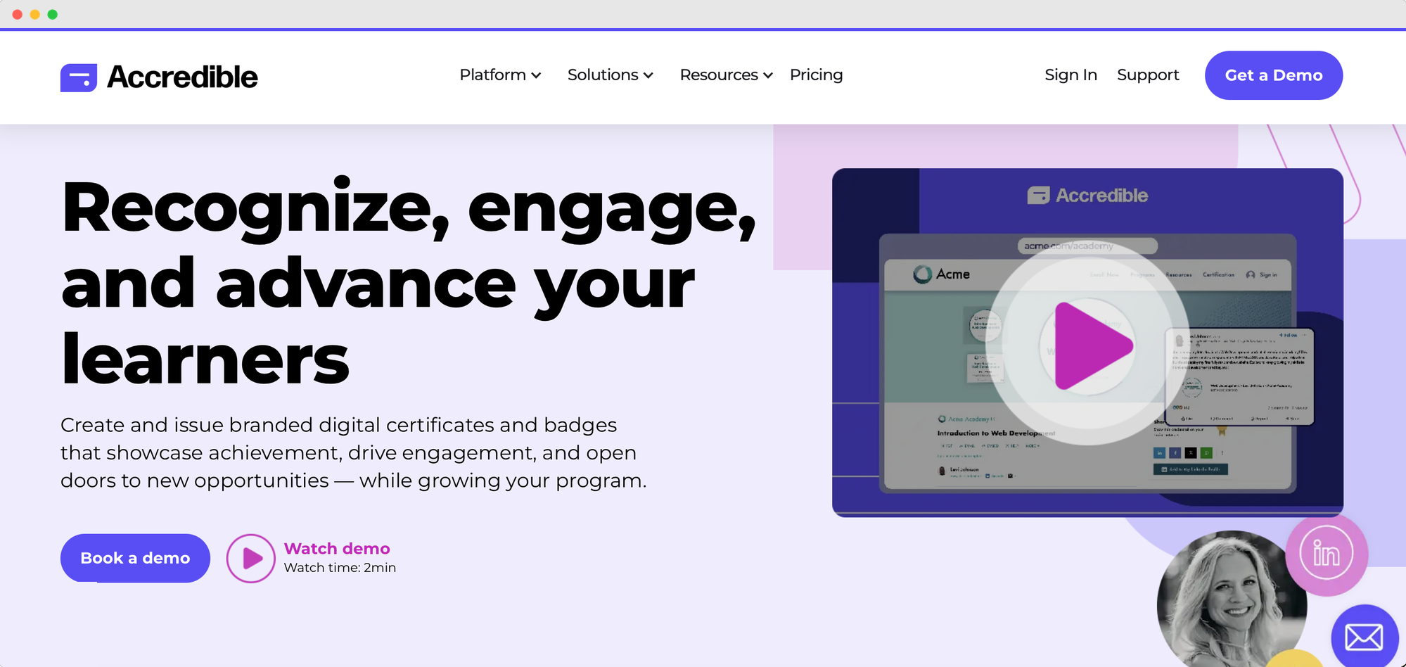 Accredible badge maker platform Accredible badge maker platform