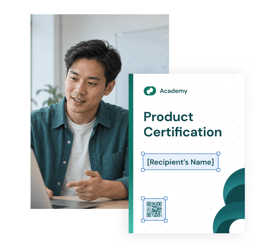 Issue verifiable product certifications customers can share Issue verifiable product certifications customers can share