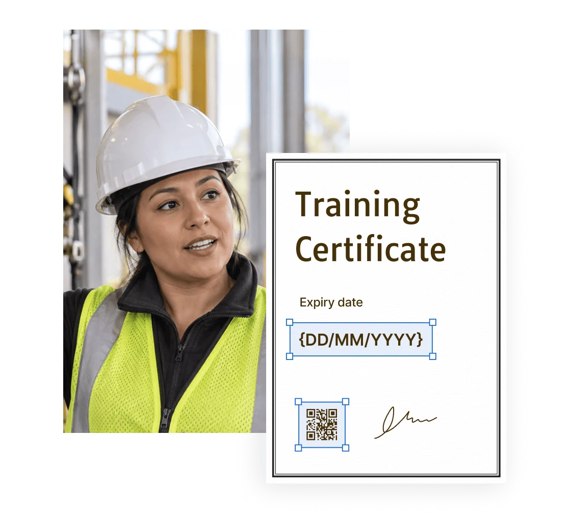Turn safety training completion into a controlled credential Turn safety training completion into a controlled credential