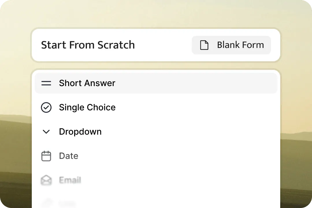 Build custom forms for certificate and badge issuance