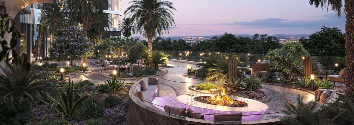 Central Landscaped Courtyard