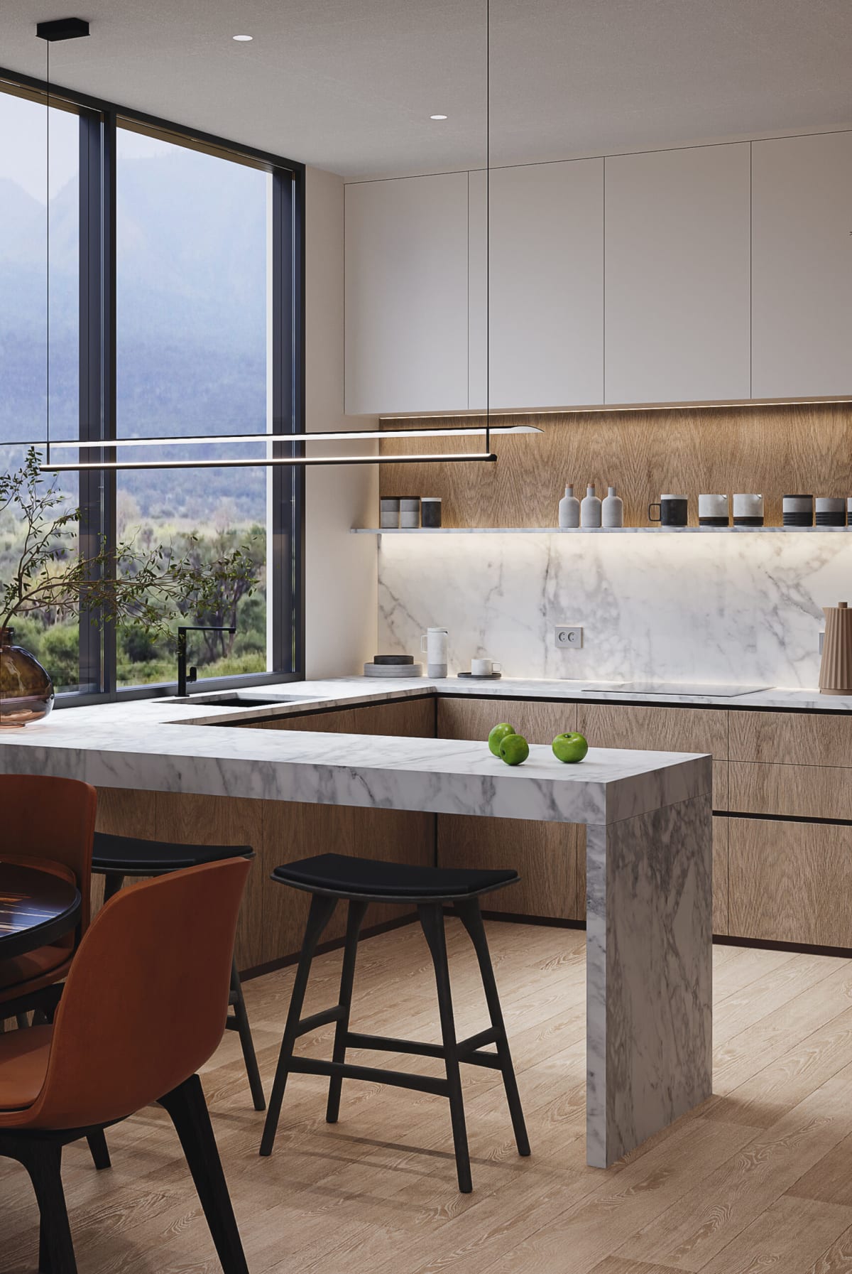 Generous entertainer terrace offering indoor-outdoor living