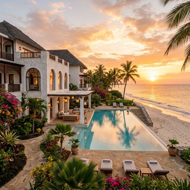 Poolside Exterior