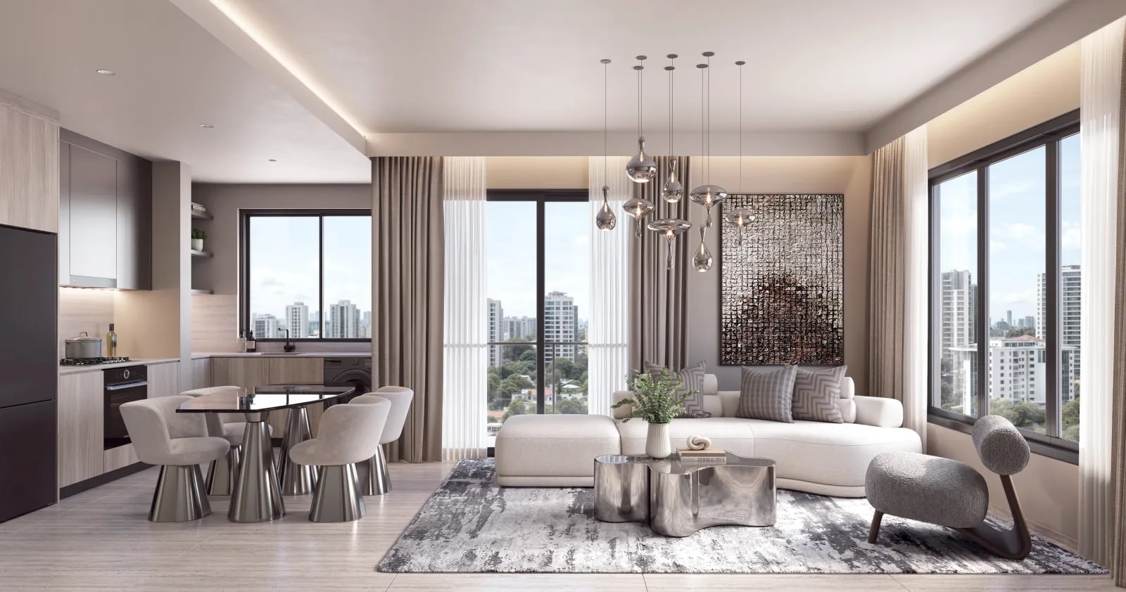 2-Bedroom Apartment at Belmont Residency