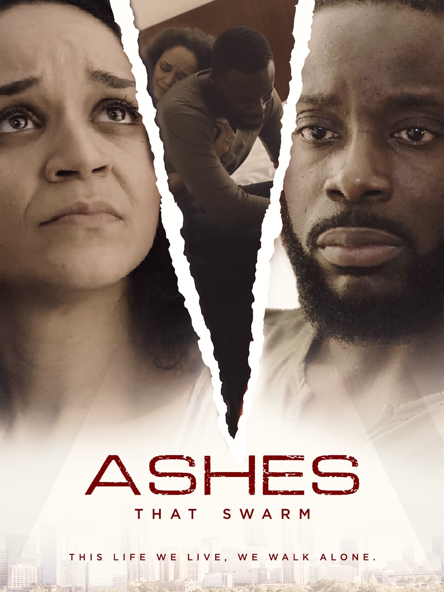 Ashes movie poster design by Drix Agency