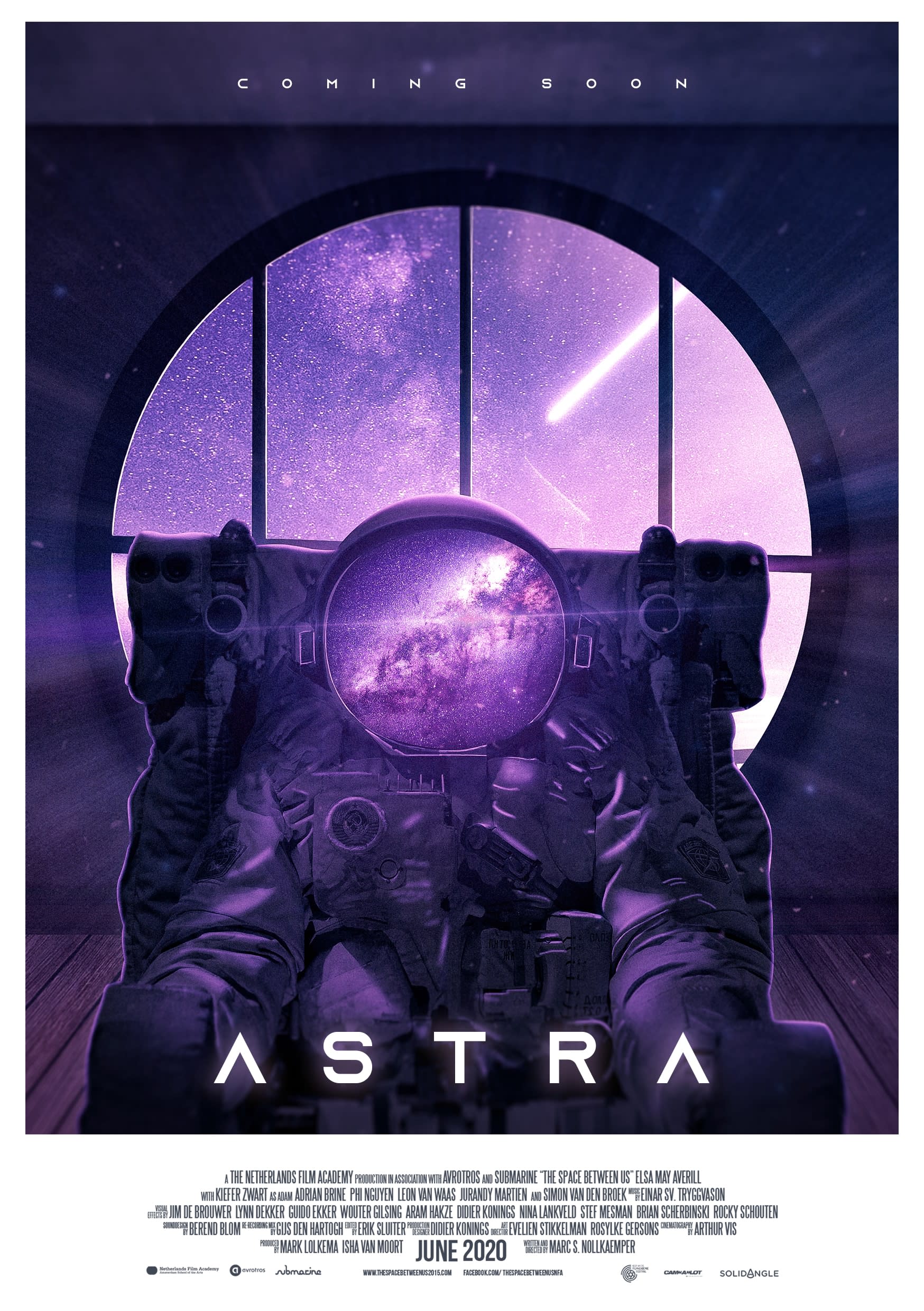 Astra movie poster design by Drix Agency
