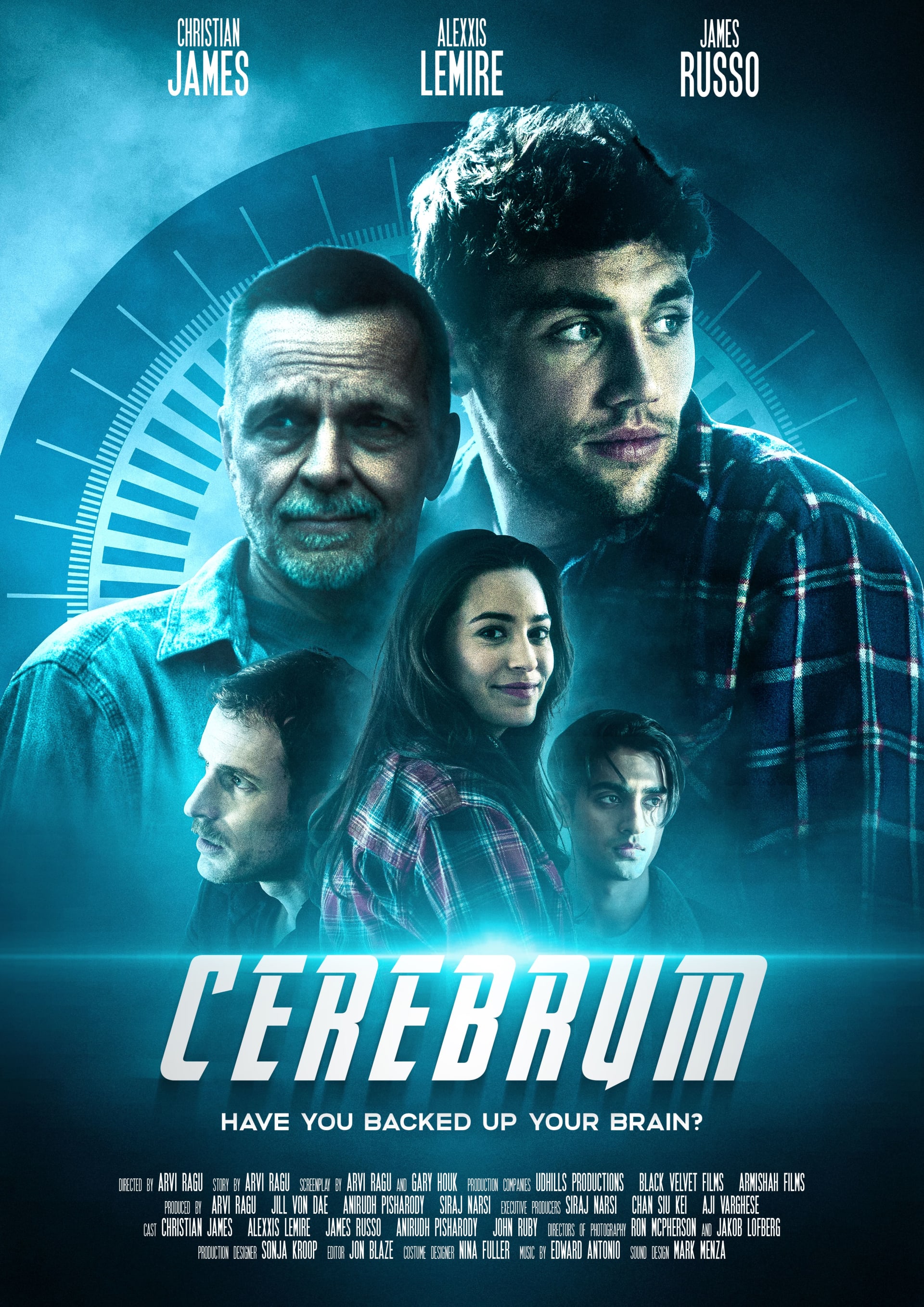 Cerebrum movie poster design by Drix Agency