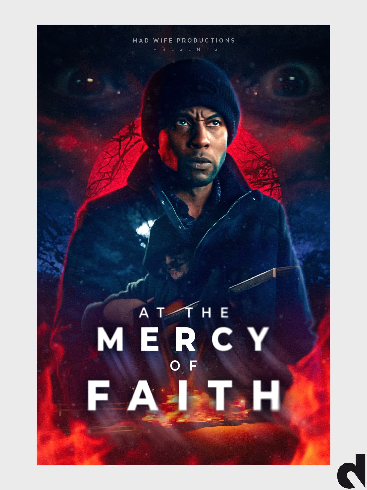 At the Mercy of Faith movie poster design by Drix Agency