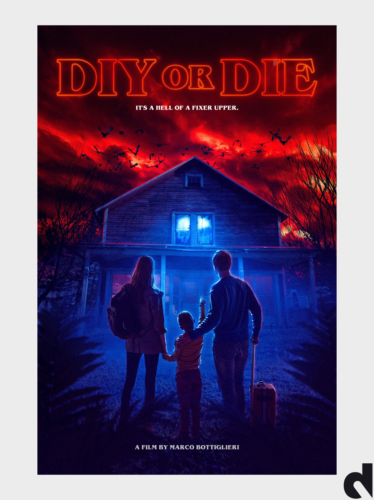 DIY or Die movie poster design by Drix Agency