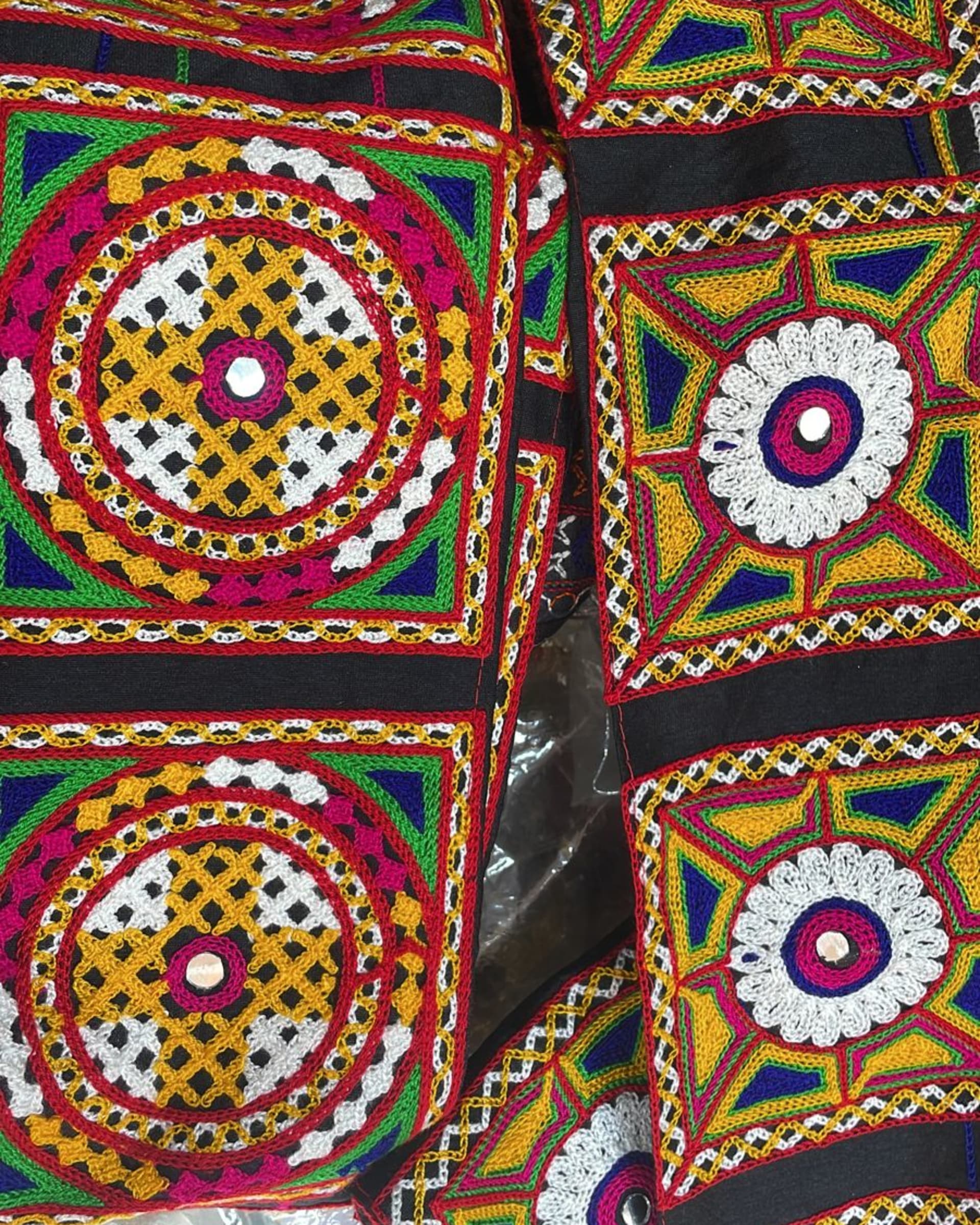 Kutchi embroidery pieces