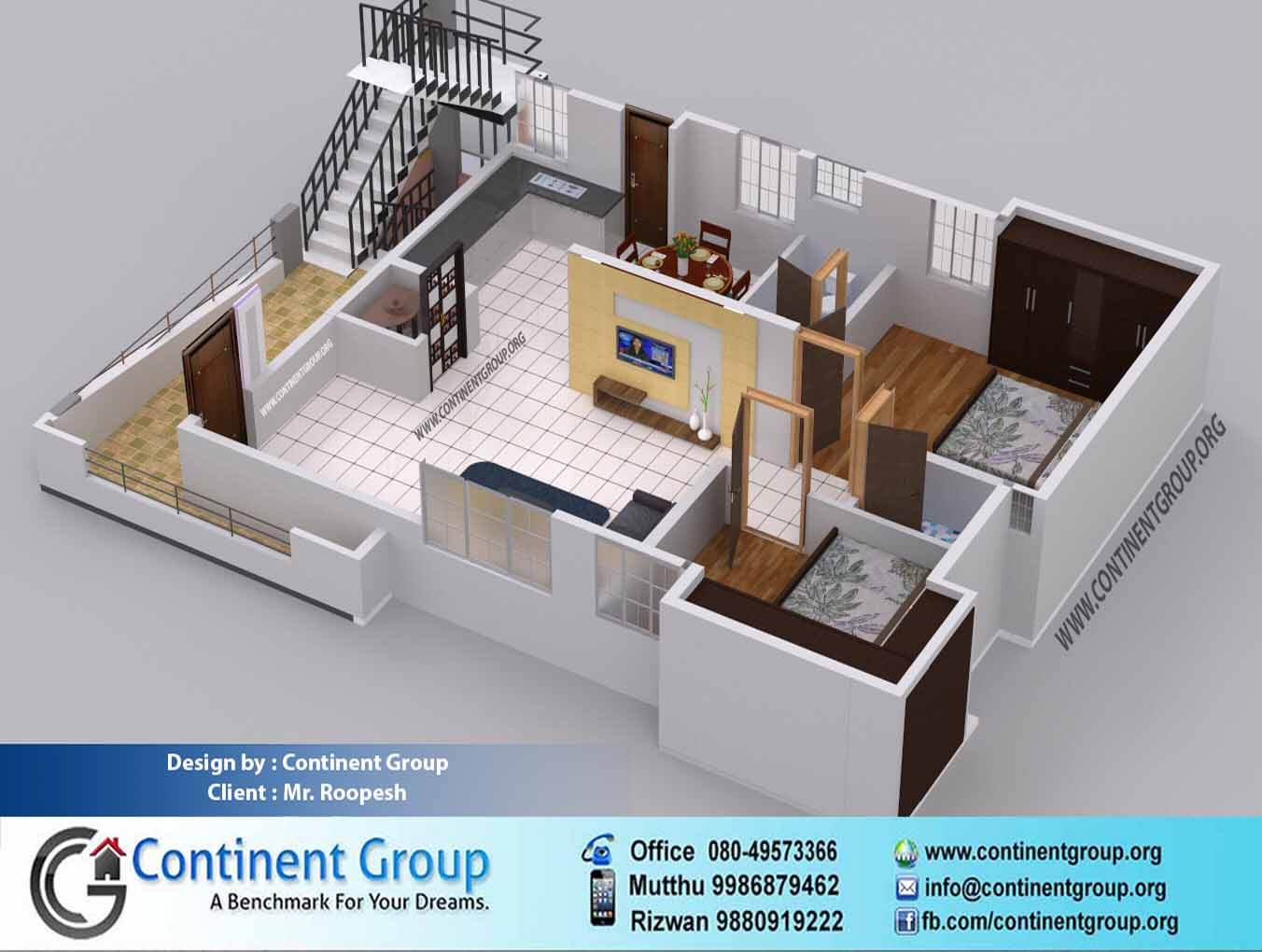 Project Gallery Building elevation 3d  floor plan  Interior 