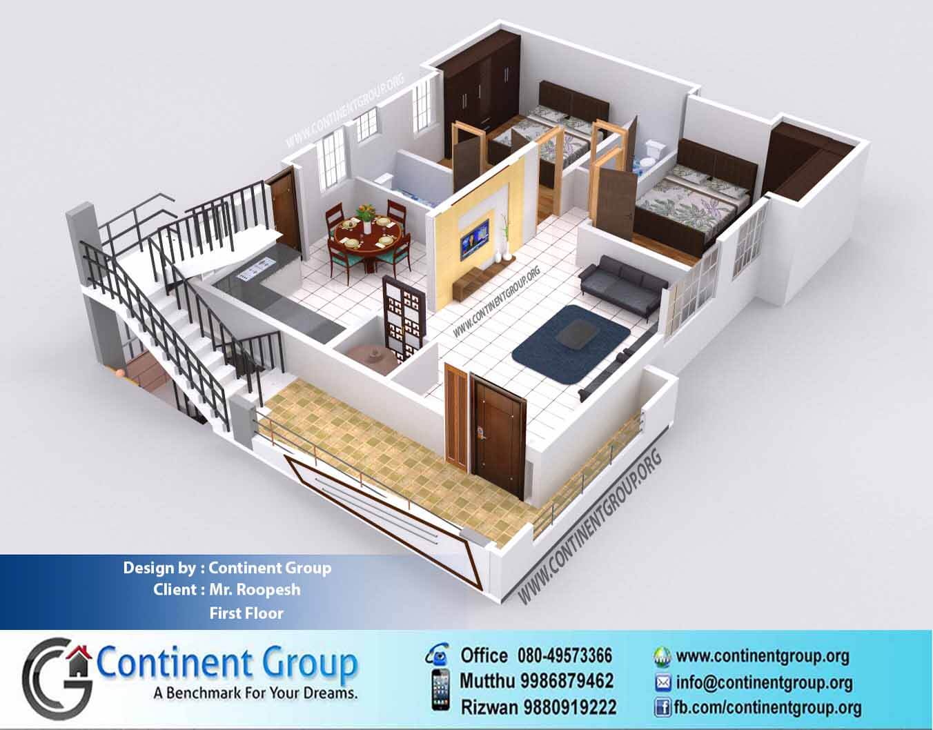 Project Gallery Building elevation 3d  floor plan  Interior 